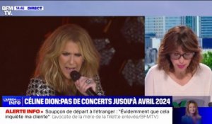 La chanteuse Céline Dion annule sa tournée de concerts jusqu'à avril 2024 pour des raisons de santé