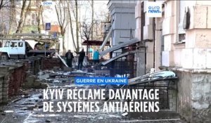Face à la répétition des attaques aériennes russes, Kyiv demande davantage de systèmes de défense