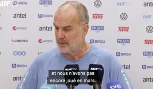 Uruguay - Bielsa : "Les perspectives sont bonnes"