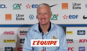 Deschamps : « Ce n'est pas un rendez-vous essentiel mais c'est important » - Foot - Bleus