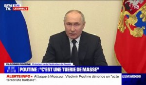 Vladimir Poutine: "Les quatre assassins ont été trouvés et arrêtés, ils étaient en cavale en direction de l'Ukraine"