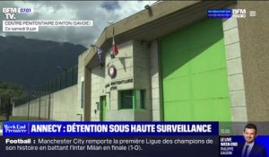 Attaque au couteau à Annecy: le suspect placé sous haute surveillance au centre pénitentiaire d'Aiton