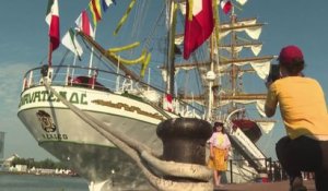 Rouen : visite du navire star de l'Armada