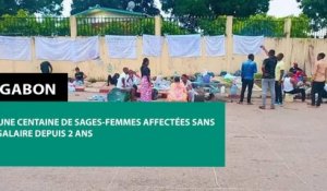 [#Reportage] #Gabon : une centaine de sages-femmes affectées sans salaire depuis 2 ans
