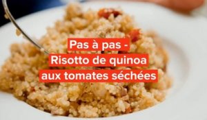 Recette de risotto de quinoa aux tomates séchées | regal.fr