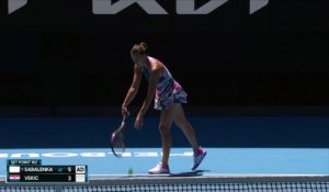 Et pan ! Quand Sabalenka allume Vekic sur balle de set