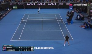 Après 5h45 de jeu, Murray peut exulter : sa balle de match