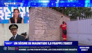 Séisme dans l'ouest de la France: "Uniquement des dégâts matériels" en Charente-Maritime, selon le préfet
