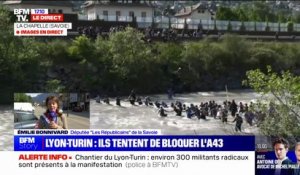 Lyon-Turin: pour Émilie Bonnivard, députée de la Savoie: "Ça me fait mal de voir ces violences sur notre territoire"