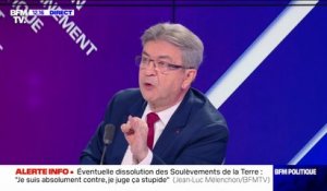 Jean-Luc Mélenchon: "À Sainte-Soline la violence a été provoquée par Gérald Darmanin"