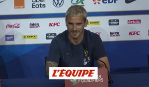 Griezmann : « A aucun moment arrêter la sélection m'est passé par la tête » - Foot - Bleus