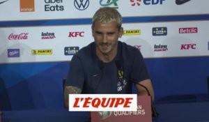 Griezmann : « A aucun moment arrêter la sélection m'est passé par la tête » - Foot - Bleus