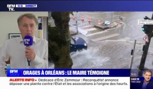 Orages à Orléans: "Il n'y a pas eu de victime, [...] nous n'avons pas de blessé lourd", affirme Serge Grouard, maire de la commune