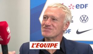 Deschamps : «Je suis satisfait du groupe» - Foot - Qualif. Euro 2024 - Bleus