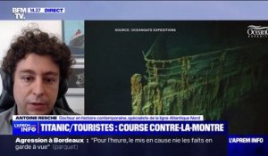 Touristes disparus/Titanic: "On ne peut qu'être pessimiste" confie Antoine Resche, historien spécialiste de l'Atlantique Nord