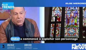 Didier Bénureau de "Scènes de ménage" révèle pour la première fois l'agression qu'il a subie par un prêtre à l'âge de 8 ans : "Il m’a pris sur ses genoux, il m’a caressé la cuisse".