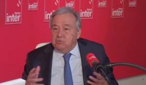 Transition climatique : “Il faut une révolution” souligne António Guterres