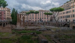 Rome ouvre l'ancien site de l'assassinat de César au public