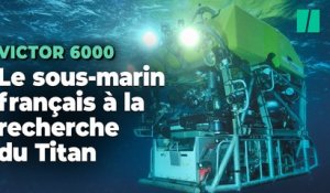 Les images du Victor 6 000, le sous-marin français à la recherche du Titan
