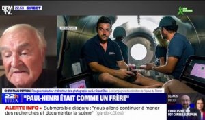 Implosion du Titan: "Le tourisme n'a pas du tout sa place dans le milieu sous-marin", pour le plongeur et réalisateur Christian Pétron