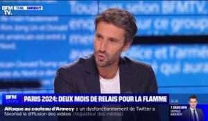 Tony Estanguet: la flamme olympique "va arriver le 8 mai 2024 à Marseille"