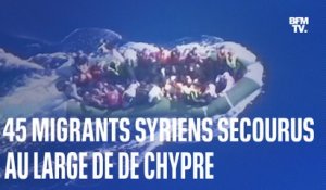 Chypre: 45 migrants syriens, dont 11 enfants, secourus au large de l'île