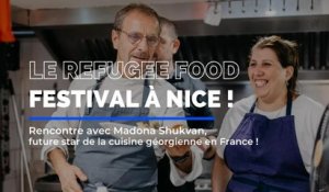 Refugee Food Festival à Nice : Rencontre avec Madona Shukvan,  future star de la cuisine géorgienne en France !