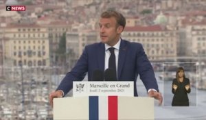 France : Emmanuel Macron en déplacement à Marseille