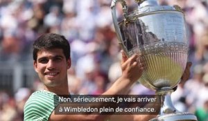 Queen's - Alcaraz : "Je vais arriver à Wimbledon plein de confiance"