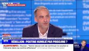 Guerre en Ukraine: "La France a une opportunité historique de prendre le leadership en Europe", pour Raphaël Glucksmann