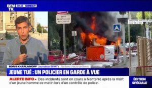 Tensions à Nanterre: sept personnes ont été interpellées par les forces de l'ordre
