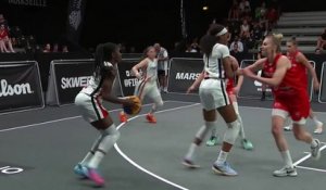 Le replay de la phase de poule de l'Équipe de France - Basket 3x3 - Women's Series