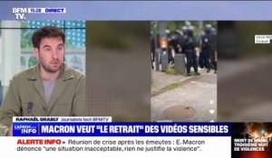 Violences urbaines: est-il possible de retirer les vidéos sensibles de Snapchat et TikTok comme le demande Emmanuel Macron ?