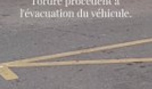 Emeutes à Nantes : évacuation de la voiture-bélier du Lidl de Bellevue