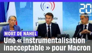 Mort de Nahel : Emmanuel Macron dénonce une « instrumentalisation inacceptable »