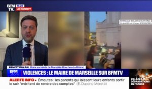 Émeutes: "Personne ne peut accepter que la réponse soit la violence", affirme le maire socialiste de Marseille, Benoît Payan