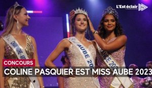 La couronne de Miss Aube 2023 revient à Coline Pasquier