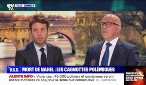 Mort de Nahel et cagnottes pour le policier mis en examen: "On peut comprendre que les Français veuillent soutenir une famille qui est aussi dans l'épreuve", affirme Éric Ciotti