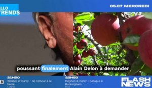 Les raisons du silence d'Alain Delon enfin dévoilées : la plainte contre sa compagne dévoilée !