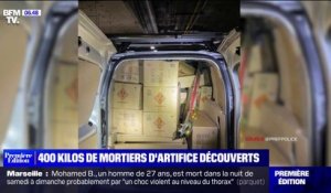 À Paris, la police saisit 408 kilos de mortiers d'artifice
