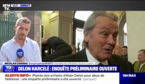 Plaintes contre la dame de compagnie d'Alain Delon: une enquête préliminaire ouverte par le parquet de Montargis