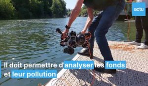Pollution de la Seine dans les Yvelines : un drone sous-marin à la rescousse