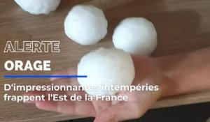 Les images impressionnantes des orages qui ont balayé la France