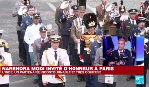 Défilé du 14-Juillet : des rafales français et indiens dans le ciel parisien