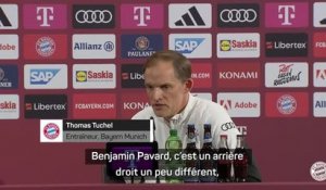 Bayern Munich - Tuchel : "Pavard veut jouer davantage en tant que défenseur central"