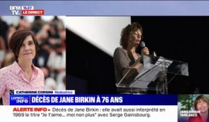 "On est toutes les filles de Jane Birkin": la réalisatrice Catherine Corsini rend hommage à l'actrice et chanteuse décédée à 76 ans