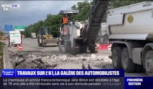 La galère des automobilistes avec les travaux sur l'autoroute A1