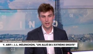 Léon Deffontaines : «Jean-Luc Mélenchon et la Nupes sont dans l'arc républicain»