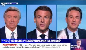 Emmanuel Macron: "Il n'y a pas de majorité de rechange (...) il y a eu des majorités d'échange"