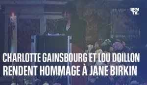 Les hommages de Charlotte Gainsbourg et Lou Doillon à leur mère Jane Birkin